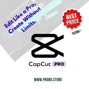 CapCut Pro 1 Month Subscription Provide Email & Password